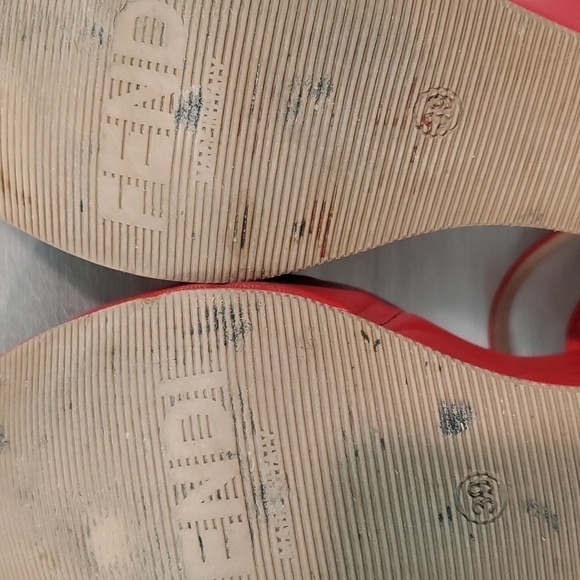 Fendi Womens Leather Wedge Sandals shoes sz 39/8 - Picture 13 of 14